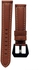 Genuine Leather Watch Bands - 20mm Hybrid Leather Watch Strap Compatible With Samsung Galaxy Watch 6 40mm Reto Camel