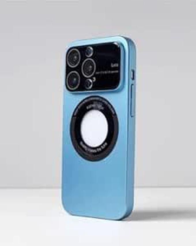 حافظة مغناطيسية متوافقة مع حافظة iPhone 11 Pro - واقي عدسة زجاج النافذة متوافق مع MagSafe، حافظات مقاومة للصدمات للنساء والرجال iPhone - من Next store (أزرق فاتح)
