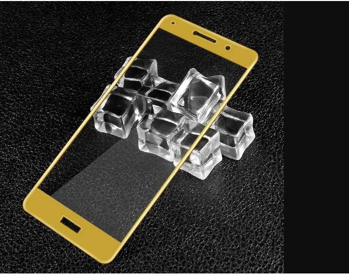 Tempered Glass Screen Protector For Huawei GR5 2017 -0- GOLD