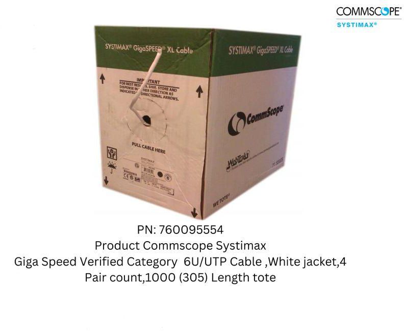 Systimax Commscope UTP Cat6 Cable Roll - 305 M