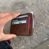 Natural Men Leather Wallet Bifold - High Quality - Fashion Wallets With Multiple Card Holder Coins Cases And Money Pockets