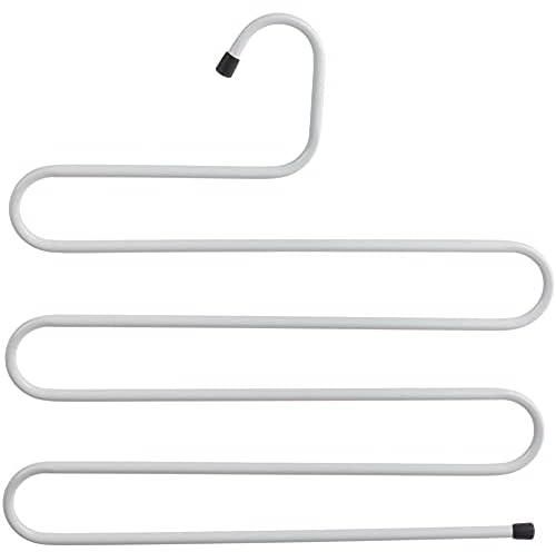 Stainless Steel Clothes Hanger, 3 Levels - White5643453855_ with one years guarantee of satisfaction and quality