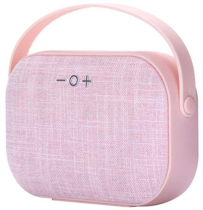 Portable Stereo Bluetooth Speaker With Mic Pink