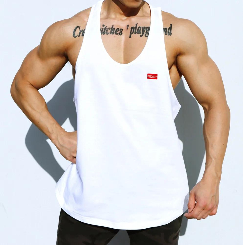Muscle fitness brothers sports fitness Korean breathable loose vest vest men training men's vest sweatshirt    Sweatshirts, Cardigans & Hoodies