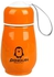 Stainless Steel Water Bottle Orange/White 8x8x16centimeter
