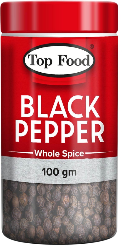 Top Food Whole Black Pepper 100g