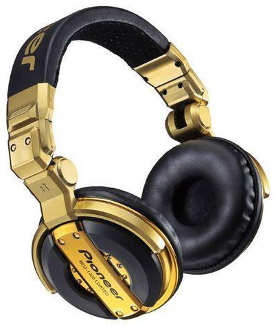 Pioneer HDJ-1000 Professional DJ Headphones-Gold Edition Pioneer