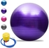 Lixada Anti-Burst Yoga Ball Thickened Stability Balance Fitness Exercise Ball 45cm / 55cm / 65cm / 75cm With Air Pump
