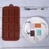Silicone Chocolate Mold Candy Waffles Mould Shaper