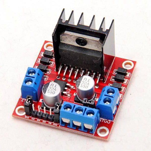 Dual H Bridge DC Stepper Motor Controller L298N Module for Arduino / Due and Raspberry Pi