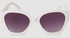 Oversized Tinted Sunglasses للنساء