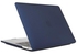 Protective Hard Shell Case Compatible for MacBook New Pro 13-Inch with touch bar Touch ID Release 2016 to 2020 Model A1706 A1708 A1989 A2159 A2251 A2289 Navy Blue