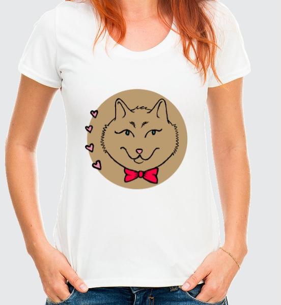 cute husky Women's t-shirt