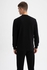 Defacto Man Slim Fit Crew Neck Long Sleeve Knitted Sweat Shirt
