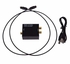 Toslink Digital To Analog Audio Converter Adapter Black