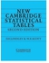 New Cambridge Statistical Tables By Scala Arts Publishers