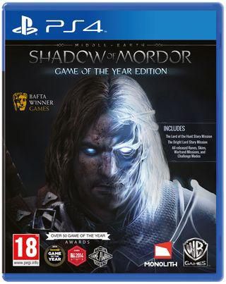 MIDDLE EARTH SHADOW OF MORDOR GAME OF THE YEAR EDITION (PS4)