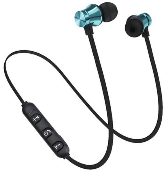 XT11 Earphone Wireless Magnetic In-Ear Universal Bluetooth-compatible Earphone For Sports-Blue
