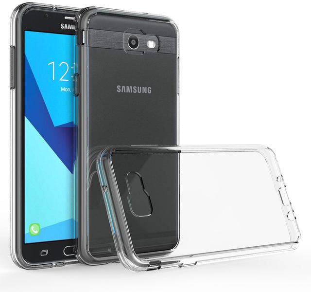 Ultra Thin Silicone TPU Case Compatible with Samsung Galaxy J7 (Clear)