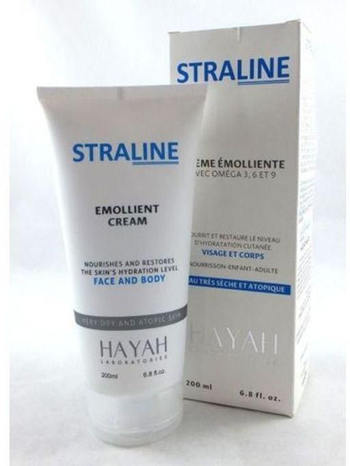 Hayah Straline Emollient Cream For Face & Body - 200 Ml