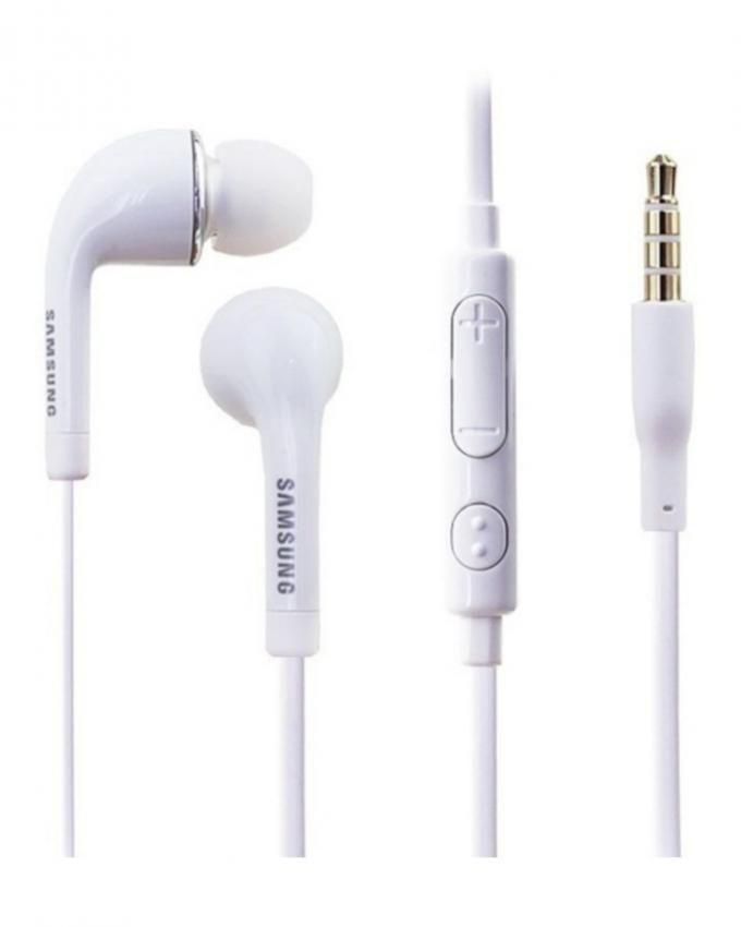Samsung Earphones with Mic - 1 Meter - White