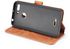 DG.MING Retro Oil Side Horizontal Flip Case For Xiaomi Redmi 6, With Holder & Card Slots & Wallet (Brown)