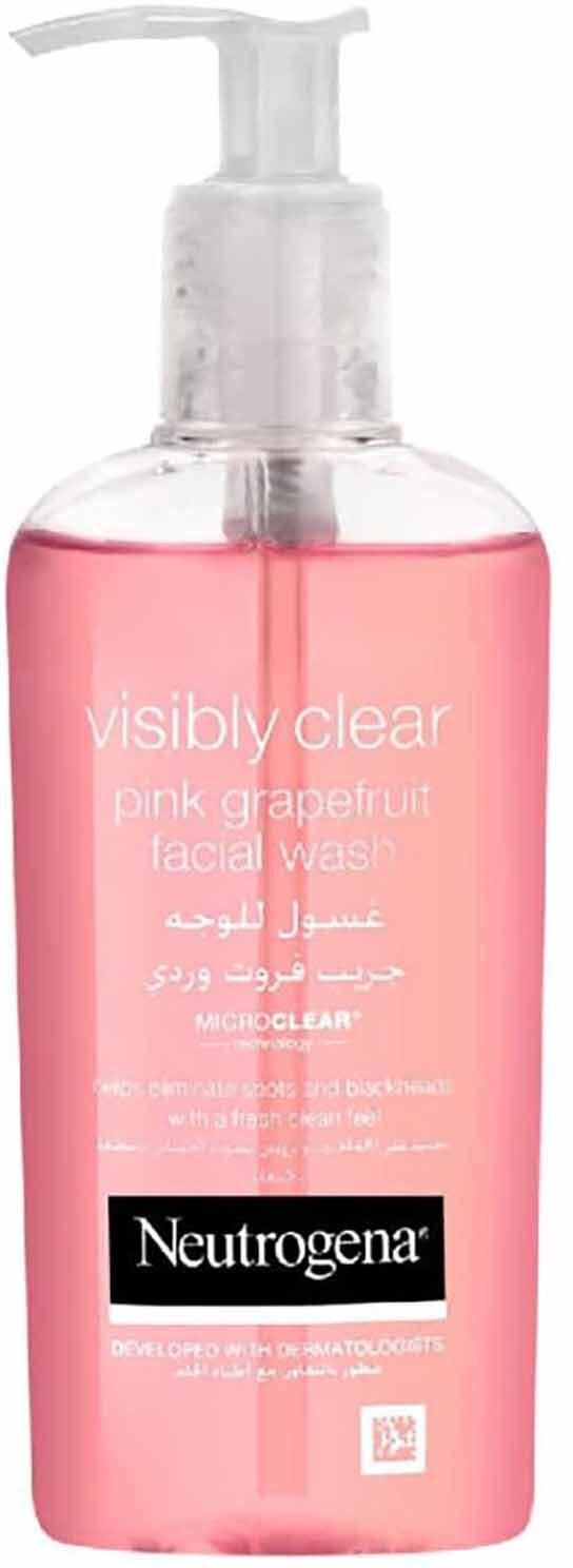 Neutrogena Visibly Clear Facial Wash, Pink Grapefruit - 200 Ml