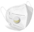 KN95 Medical Respiratory Mask With Filter - 10 Pcs - White
