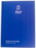 SINGLE LINE HARD COVER NOTE BOOK A5 SIZE 100 SHEET 22X16CM  BLUE