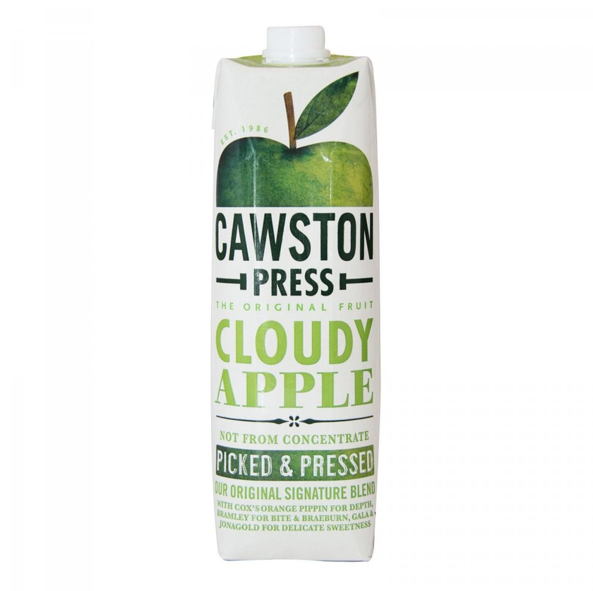كاوستون - شراب التفاح الاخضر العضوي ١ لتر