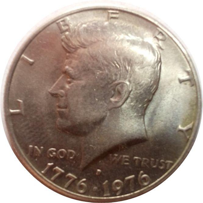 نصف دولار تذكاري من الولايات المتحدة الامريكية سنة 1976 م