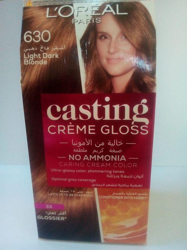 L'Oreal Paris Casting Crème Gloss Hair Color - 630 Caramel