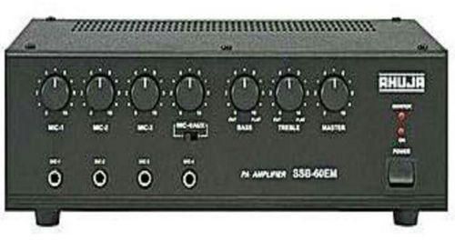 Ahuja 60 Watts Medium Power PA Amplifier With USB - SSB-60