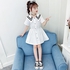 Koolkidzstore Girls Dress Navy Style Dress - 6 Sizes (White)