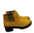 General Leather Ankle Boot - Mustard