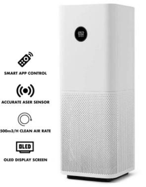 Xiaomi Air Purifier Pro with Oled Display 500M3/H 60M3 Mi Smart Home MY 2pin Plug
