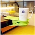 Generic Clip On Cup Mug Holder Phone 4 Office Desk - Green