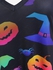 Plus Size Pumpkin Bats Ghosts Printed Halloween Crisscross A Line Dress - 5x | Us 30-32