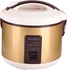 Media Tech Rice And Vegetables Cooker, 500 Watt ,1.5 Liter ,Gold MT BZ071
