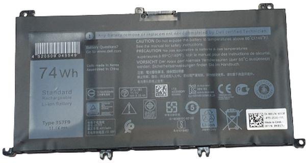 DELL Inspiron 15 7567 Laptop Battery 357F9