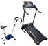 Elite Sportive 2.0 HP DC Treadmill 110kg + Steely Exercise Bike 120 Kg