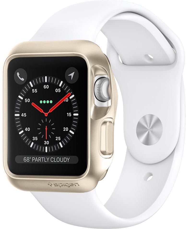 Spigen Slim Armor Case for Apple Watch Series 3/2/1 - 42MM (White)