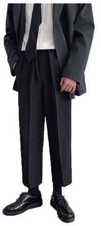 Casual Suit Pants Black
