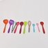 Silicone Multi-coloured Serving Spoon Set