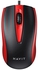 Havit MS871 1200 DPI Wired USB Mouse, Black/Red
