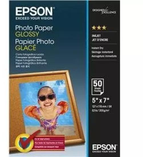EPSON Photo Paper Glossy 13x18cm 50 sheets | Gear-up.me