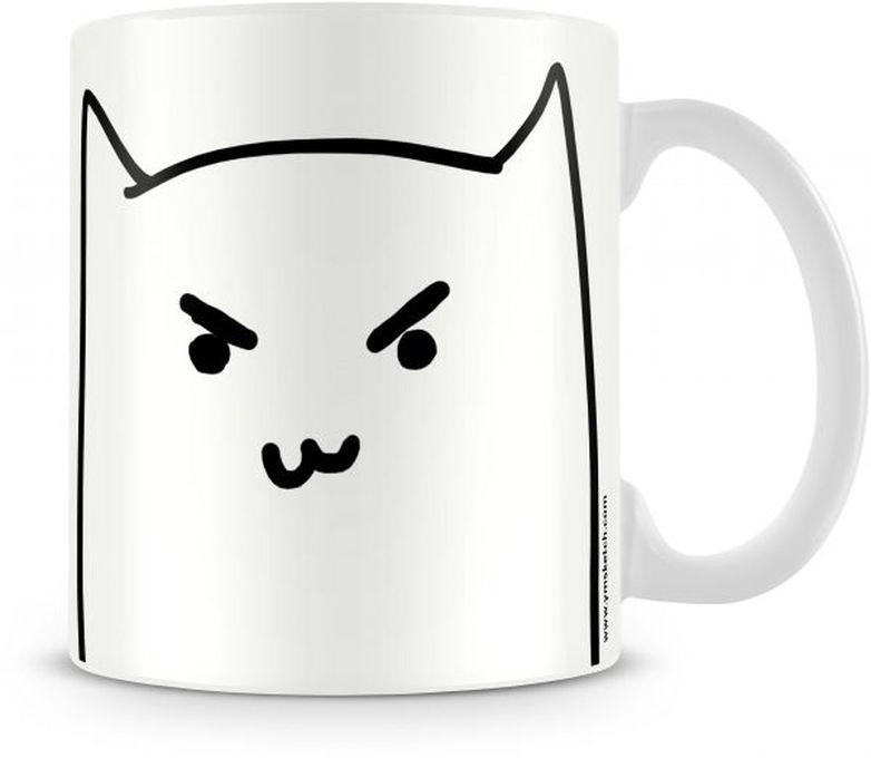 Ym Sketch Cat Mug