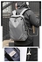 Waterproof Student Backpack Travelling Bag Grey