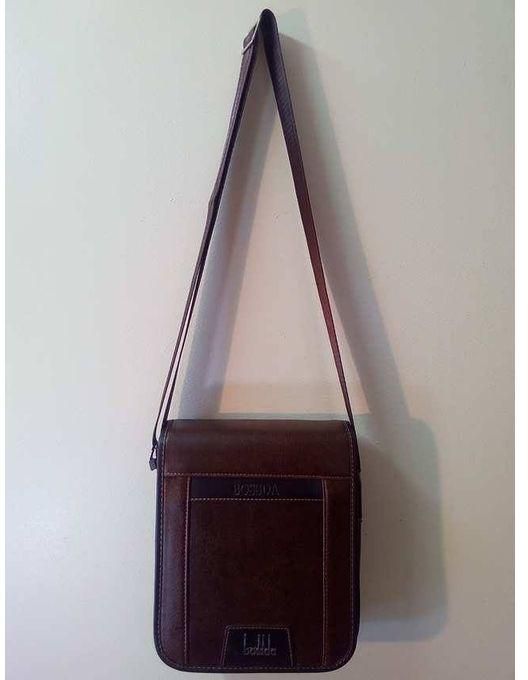 Dunhill Leather Cross Body Bag - Brown