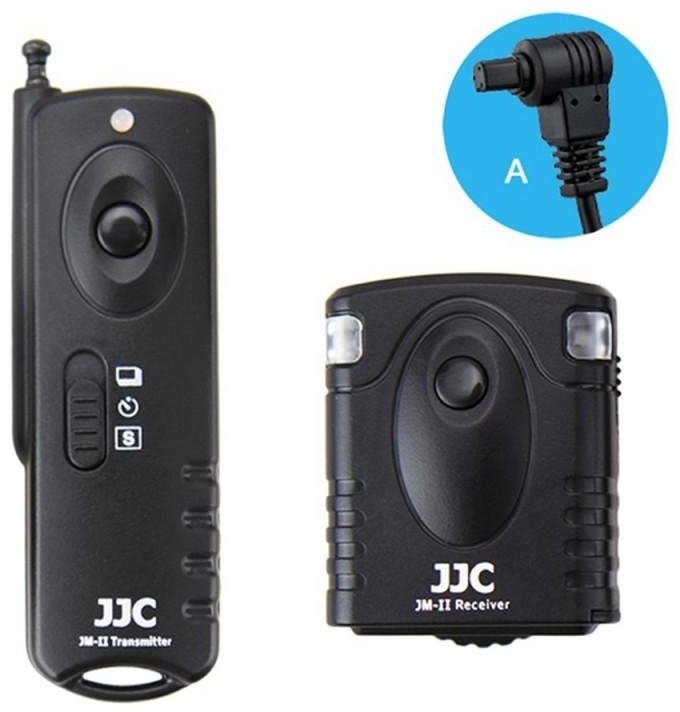JJC JM-A(II) Wireless Shutter Release For Canon EOS 1DC 6D 1DX 1D 7D 50D 5D Mark II III IV 1D Mark II N III 30D 20D 20Da 10D